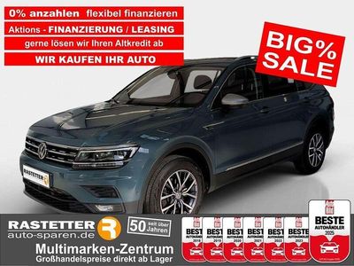 Second-hand VW Tiguan Allspace Comfortline 150 CP (110 kW) 2022 Albastru SUV