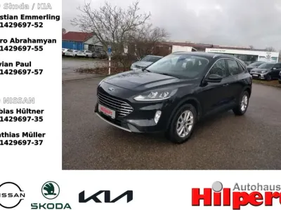 Gebraucht Ford Kuga Titanium 224 PS (164 kW) 2021 Obsidianschwarz metallic (metallic) SUV