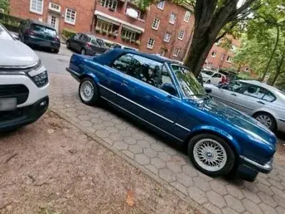 Gebraucht BMW 320 1988 Blau Cabrio