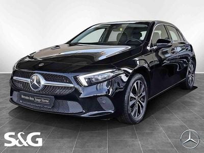 Gebraucht Mercedes A250 Progressive 160 PS (117 kW) 2022 Unilack nachtschwarz Limousine