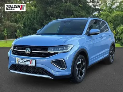 Gebraucht VW T-Cross R-line 116 PS (85 kW) 2024 Blau SUV