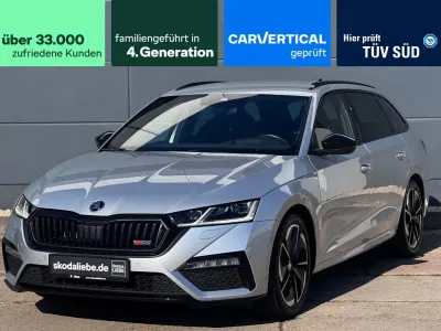 Gebraucht Skoda Octavia RS 245 PS (180 kW) 2022 Brilliantsilber metallic Kombi