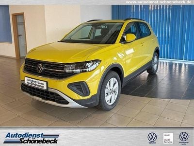 Neu VW T-Cross Life 95 PS (69 kW) 2025 Grapeyellow SUV