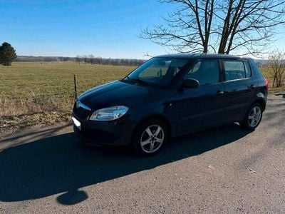 Brugt Skoda Fabia 60 HK (44 kW) 2010 Blå Hatchback