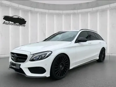 Gebraucht Mercedes C200 AMG 135 PS (99 kW) 2015 Weiß Kombi