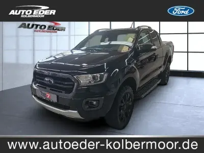 Gebraucht Ford Ranger Wildtrack 212 PS (155 kW) 2021 Obsidianschwarz (metallic) Pickup