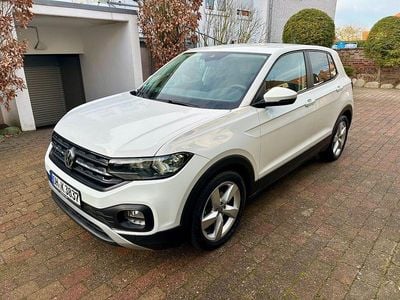 Weiß Gebraucht 2020 VW T-Cross Sportline SUV | 18.300 € (Guter Preis)