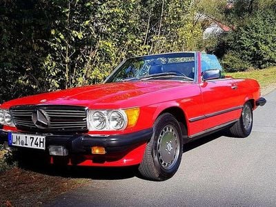 Usata Mercedes 560 231 CV (169 kW) 1987 Rosso Cabrio