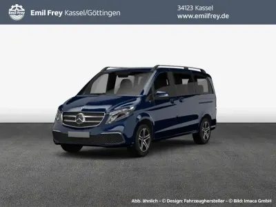 Gebraucht Mercedes V300 AMG 237 PS (174 kW) 2022 Cavansitblau metallic Van / Kleinbus