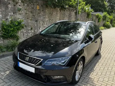 Gebraucht Seat Leon ST XCELLENCE 125 PS (91 kW) 2017 Schwarz Kombi