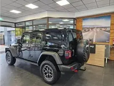 Gebraucht Jeep Wrangler Rubicon 272 PS (200 kW) 2024 Schwarz (black clear coat) SUV