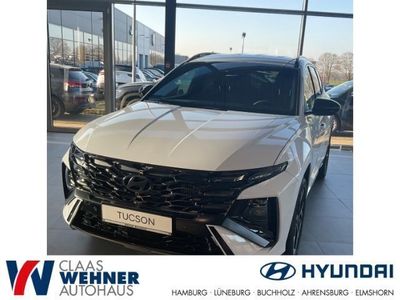 Atlas white / sol Neu 2025 Hyundai Tucson N Line SUV | 34.900 € (Fairer Preis)