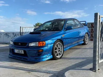 Gebraucht Subaru Impreza 280 PS (205 kW) 1988 Blau Coupé