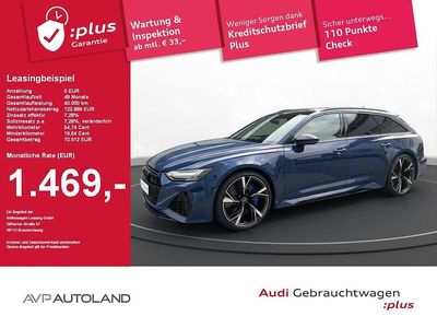 Gebraucht Audi RS6 Ambiente 600 PS (441 kW) 2024 Ascariblau metallic Kombi