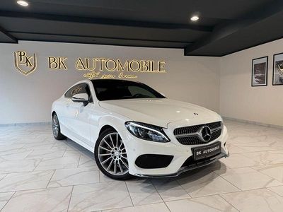 Weiß Gebraucht 2017 Mercedes C220 AMG line Coupé | 26.900 € (Teuer)