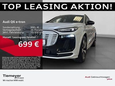 Gebraucht Audi Q6 e-tron S-Line 284 kW (387 PS) 2024 Weiß SUV