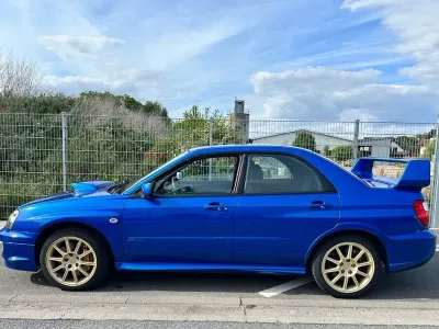 Gebraucht Subaru Impreza 265 PS (194 kW) 2005 Blau Limousine