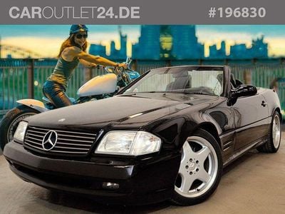 Gebraucht Mercedes SL500 AMG 306 PS (225 kW) 2001 Schwarz Cabrio