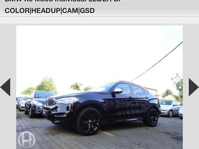 Gebraucht BMW X6 M50 Performance 381 PS (280 kW) 2015 Orange SUV