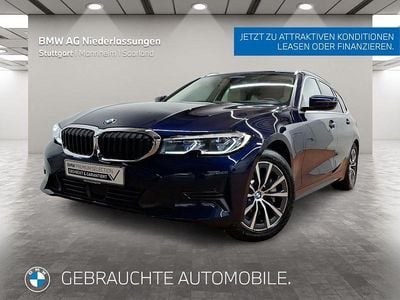 Usata BMW 330e Sport Line 292 CV (214 kW) 2020 Blu Station wagon
