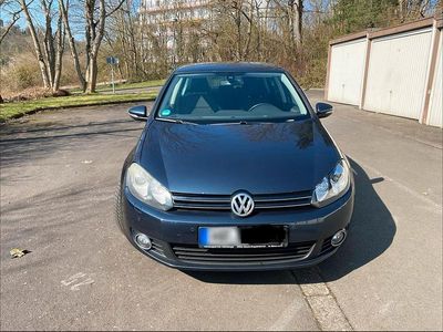 Usata VW Golf VI 160 CV (117 kW) 2010 Blu Utilitaria