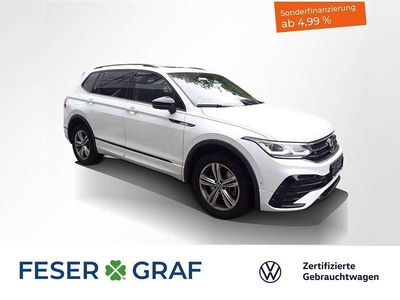 Weiss Gebraucht 2024 VW Tiguan Allspace R-line SUV | 39.340 € (Guter Preis)