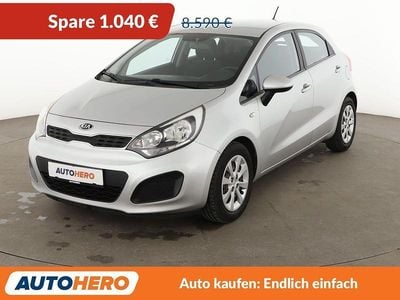 Gebraucht Kia Rio Edition 7 109 PS (80 kW) 2014 Silber Kleinwagen
