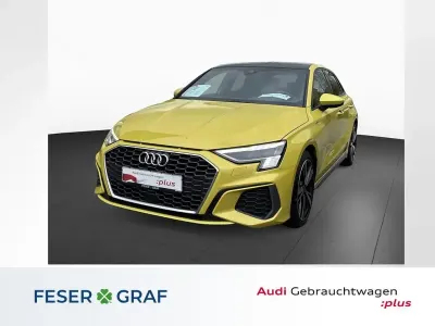 Gebraucht Audi A3 Ambiente 150 PS (110 kW) 2023 Pythongelb metallic Limousine