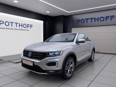 Gebraucht VW T-Roc Cabriolet Style 150 PS (110 kW) 2021 Silber Cabrio