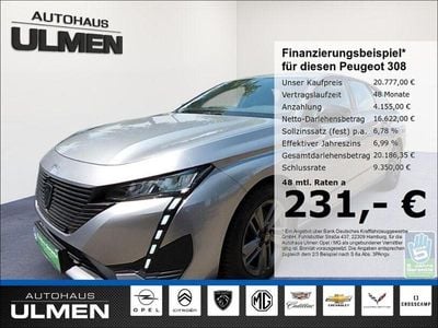 Grau Gebraucht 2022 Peugeot 308 | 20.777 € (Fairer Preis)