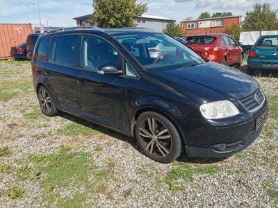 Schwarz Gebraucht 2006 VW Touran Highline Van / Kleinbus | 1.500 € (Superpreis)