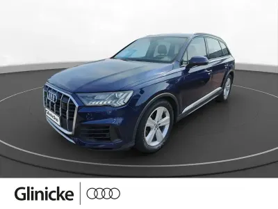 Gebraucht Audi Q7 Design 231 PS (169 kW) 2020 Navarrablau metallic SUV