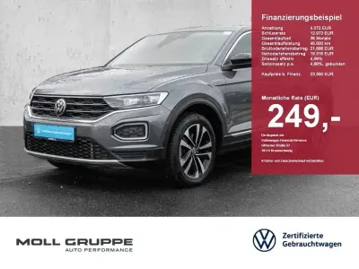 Używany VW T-Roc United 150 KM (110 kW) 2021 Szary SUV