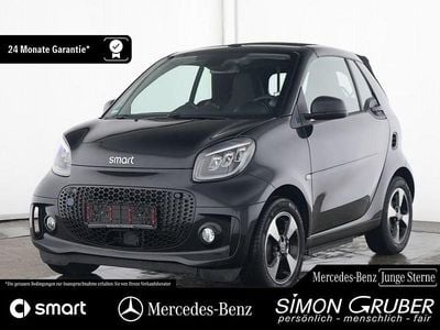Gebraucht Smart ForTwo Electric Drive Exclusive 60 kW (82 PS) 2024 Schwarz Cabrio