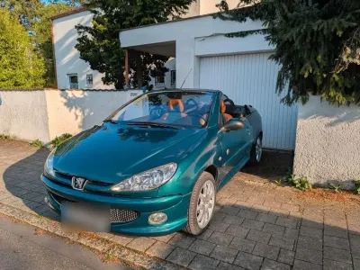 Gebraucht Peugeot 206 CC Roland Garros 136 PS (100 kW) 2005 Grün Cabrio