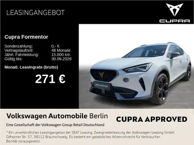 Gebraucht Cupra Formentor 150 PS (110 kW) 2023 Nevada weiß metallic SUV