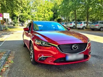 Gebraucht Mazda 6 175 PS (128 kW) 2015 Rot Kombi