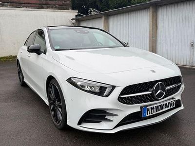 Gebraucht Mercedes A250 AMG line 224 PS (164 kW) 2020 Weiß Limousine