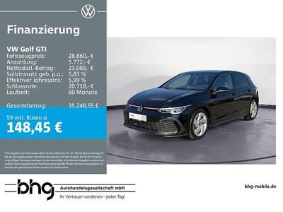 Gebraucht VW Golf VIII GTI 245 PS (180 kW) 2024 Schwarz Limousine