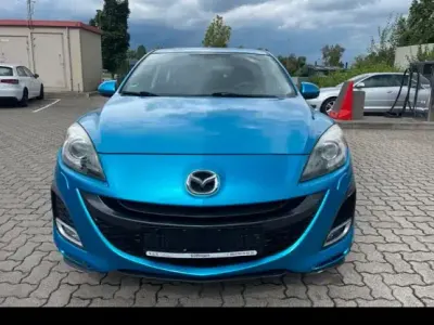 Gebraucht Mazda 3 Sports-Line 185 PS (136 kW) 2009 Blau Limousine
