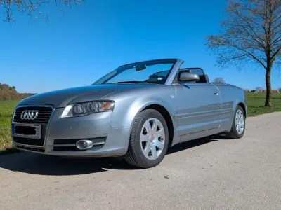 Gebraucht Audi A4 Cabriolet 163 PS (119 kW) 2007 Silber Cabrio