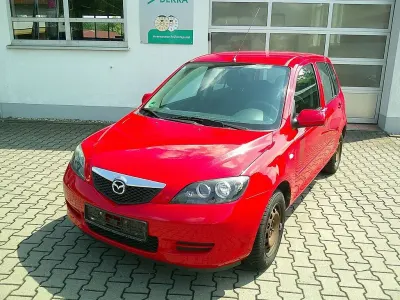 Gebraucht Mazda 2 Active 80 PS (58 kW) 2007 Rot Kleinwagen