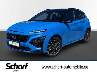 Usata Hyundai Kona N Line 199 CV (146 kW) 2021 Blu SUV