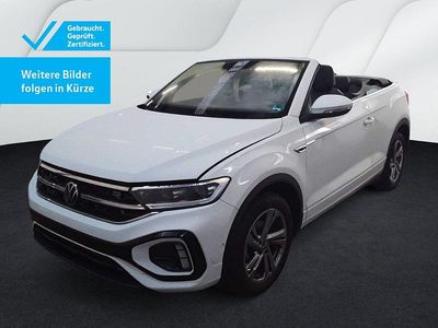 Gebraucht VW T-Roc Cabriolet R-line 150 PS (110 kW) 2025 Weiß Cabrio