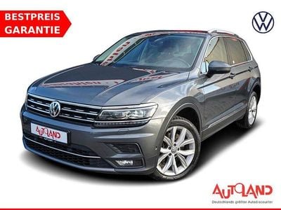 Indiumgrau metallic (metallic) Gebraucht 2019 VW Tiguan Highline SUV | 25.990 € (Superpreis)