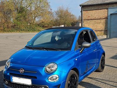 Gebraucht Fiat 500C Sport 86 PS (63 kW) 2017 Blau Cabrio