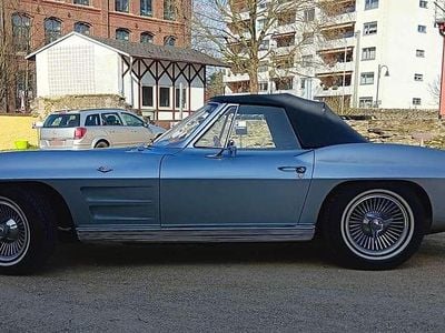 Gebraucht Chevrolet Corvette Stingray 300 PS (220 kW) 1963 Silber Cabrio