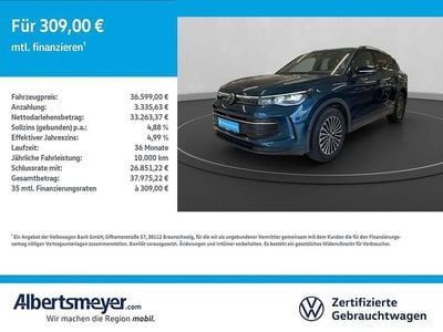 Gebraucht VW Tiguan Goal 150 PS (110 kW) 2025 Blau SUV