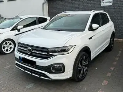 Używany VW T-Cross R-line 150 KM (110 kW) 2020 Biały SUV