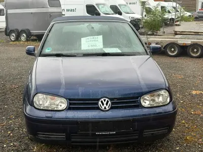 Gebraucht VW Golf Cabriolet Comfortline 116 PS (85 kW) 2001 Blau Cabrio